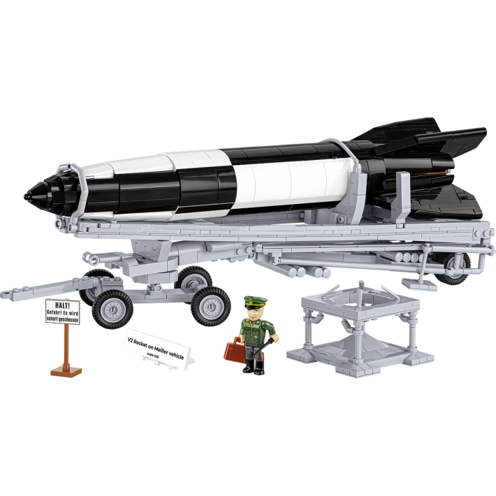 V2 Rocket on Meiller Vehicle Executive Edition COBI 3120 Tanks and vehicles Cobi.eu